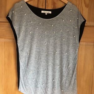 Beaded Robbi & Nikki top from Neiman Marcus.